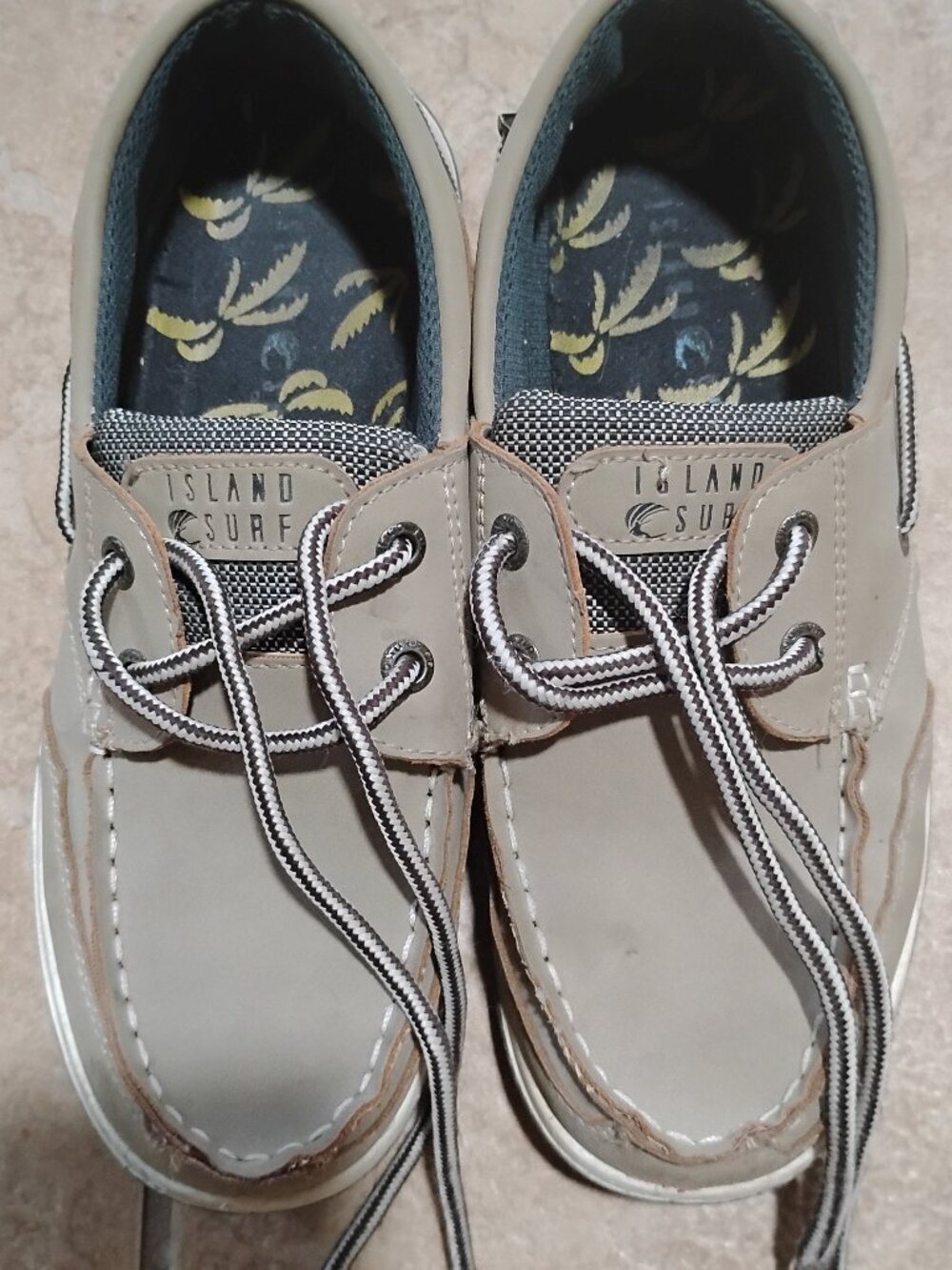Island Surf Boat Deck Shoes- Size 5